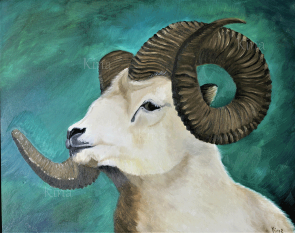 ram painting